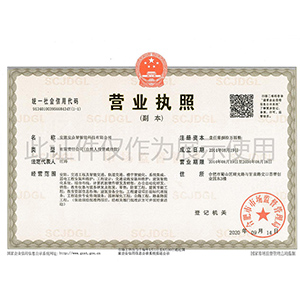 安众智营业执照